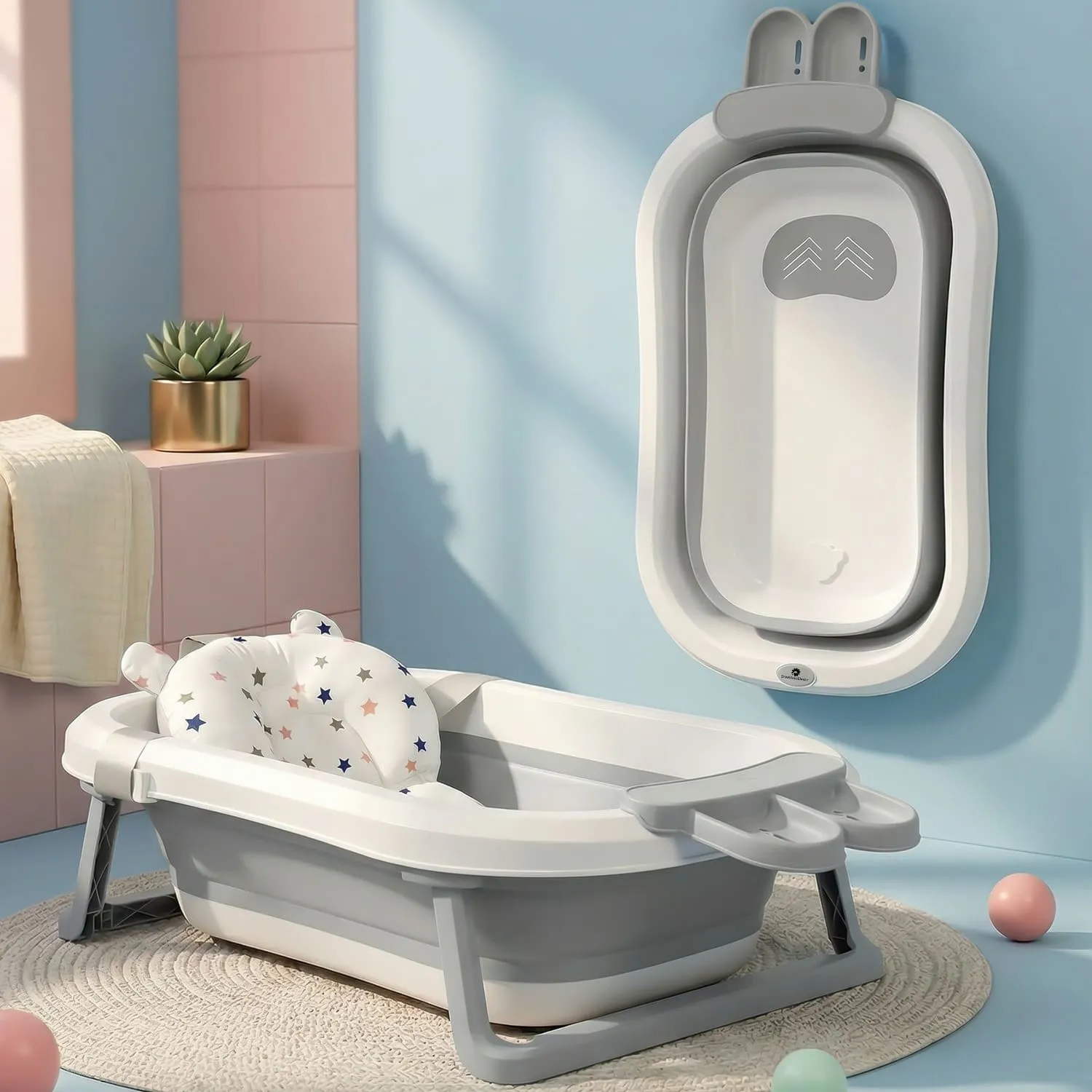 Bathtub with soap bar