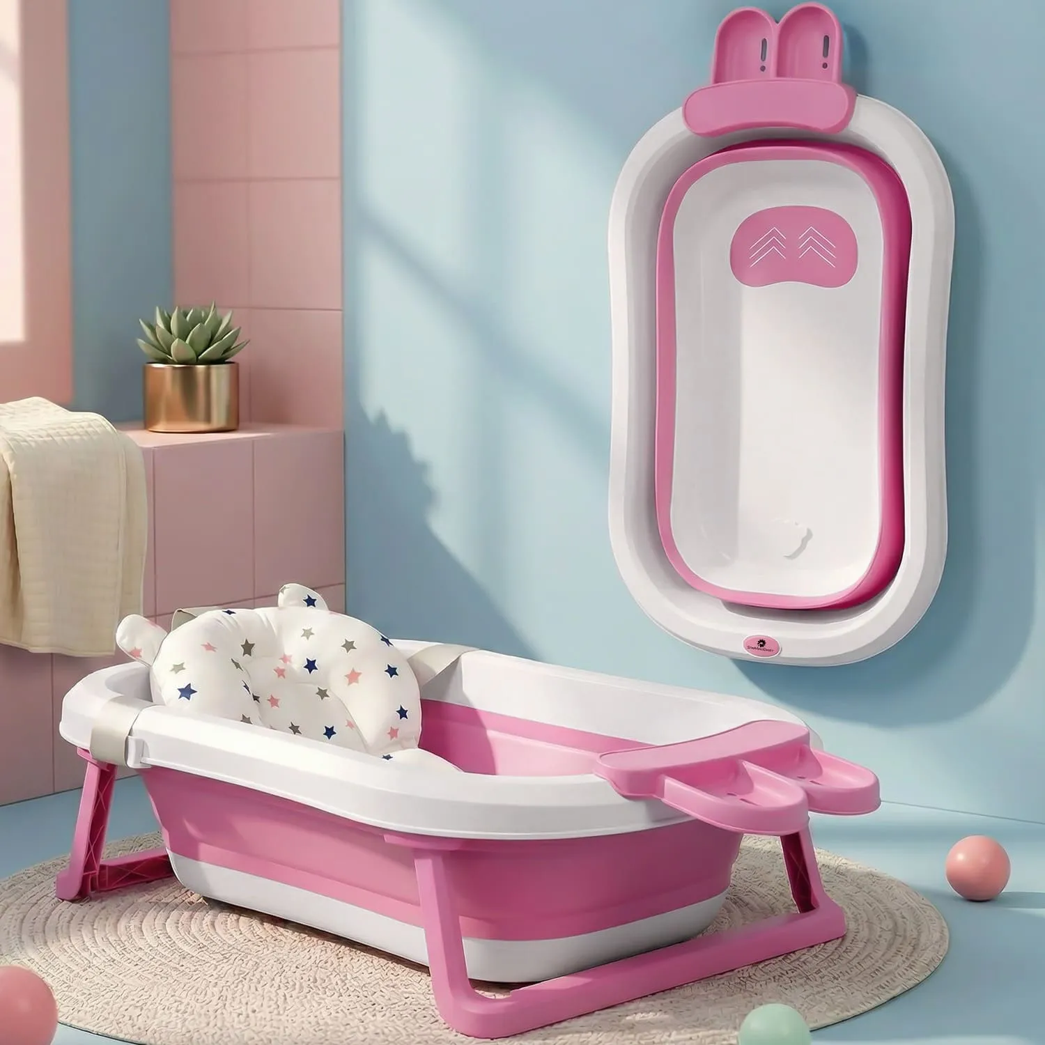 Bathtub with soap bar