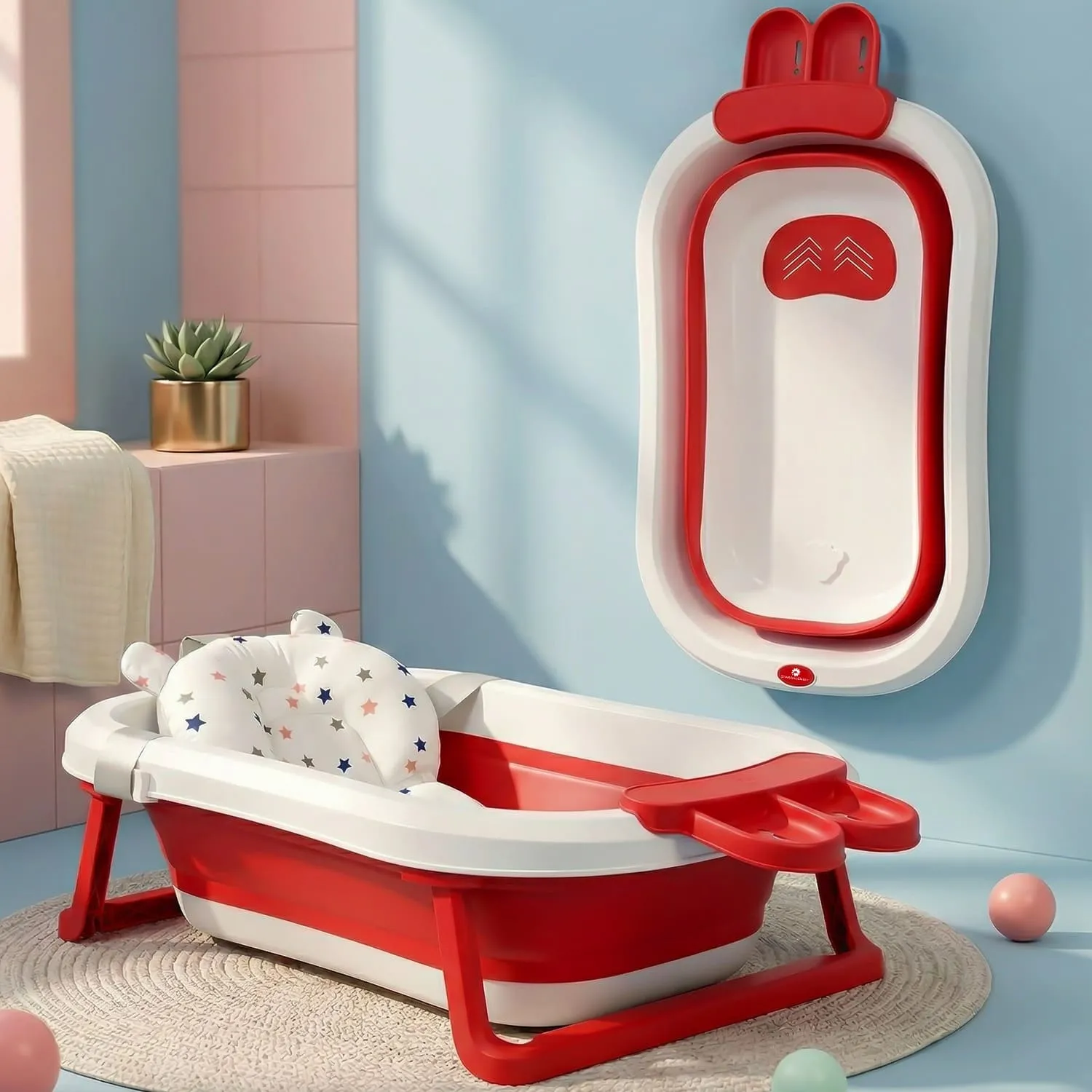 Bathtub with soap bar