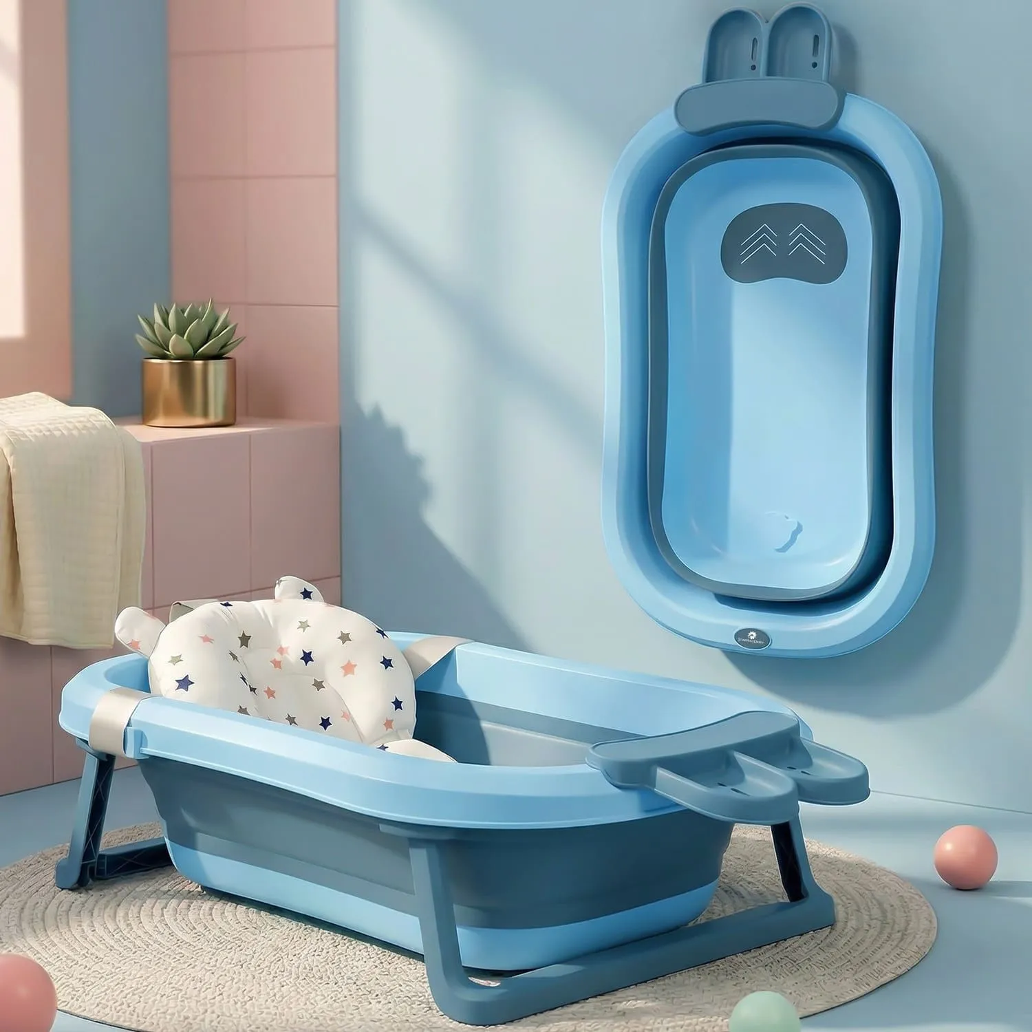 Bathtub with soap bar