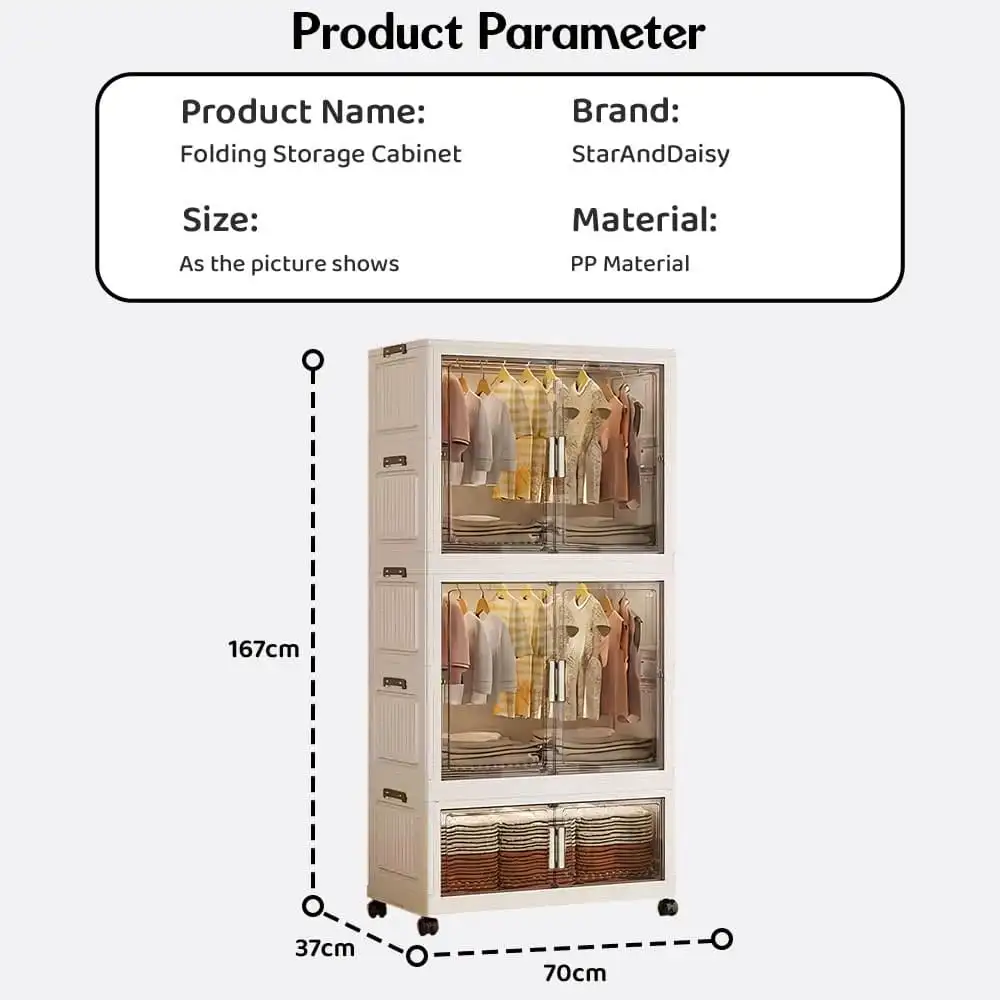 Foldable Storage Cabinets