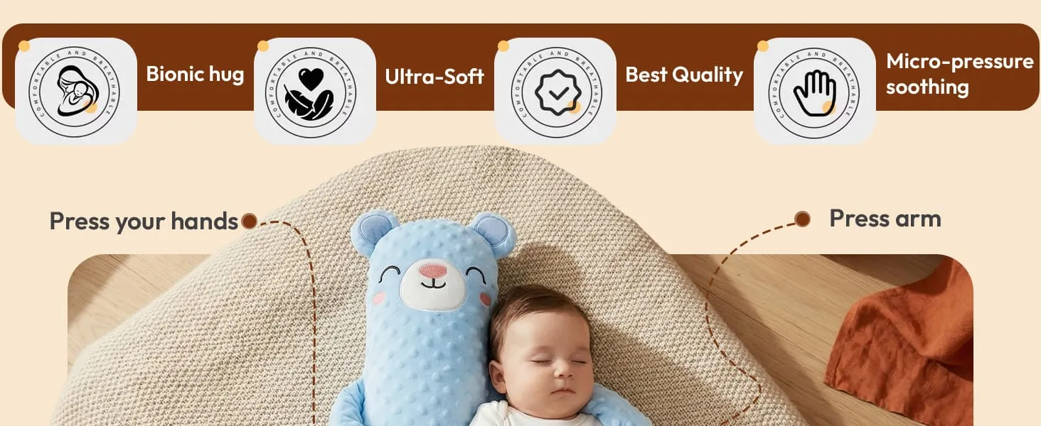 hugging and soothing pillow hugging and soothing pillow