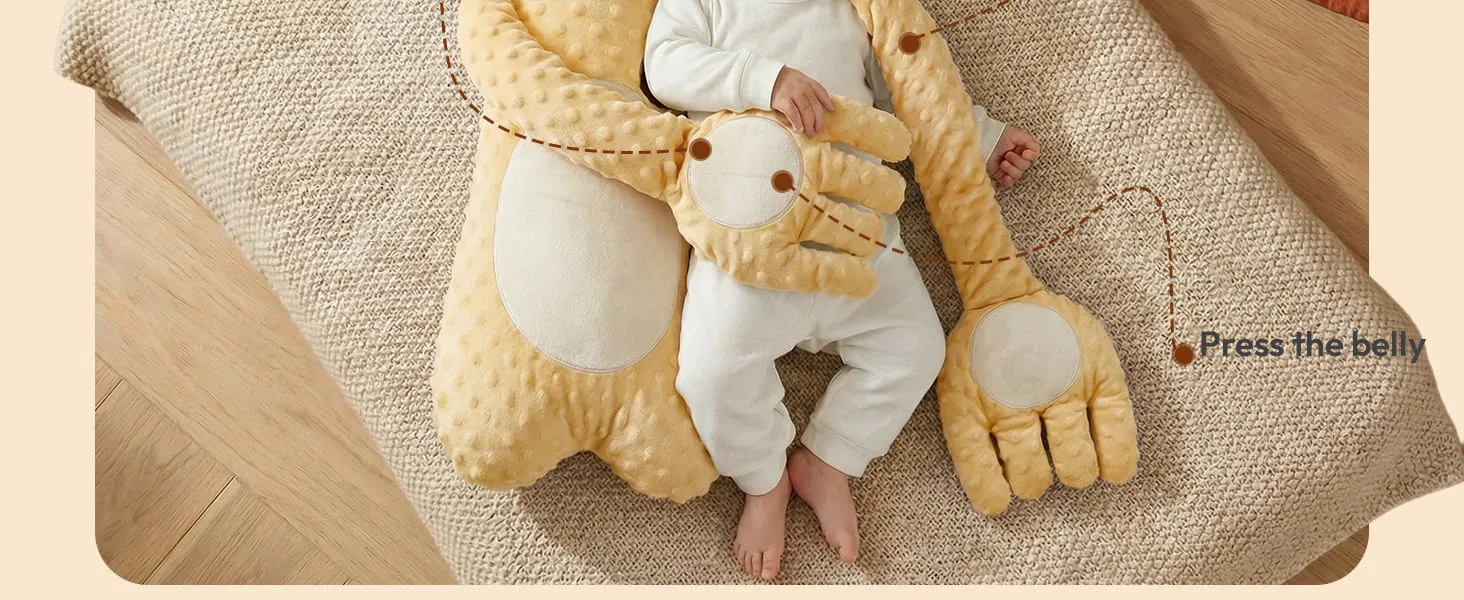 hugging and soothing pillow