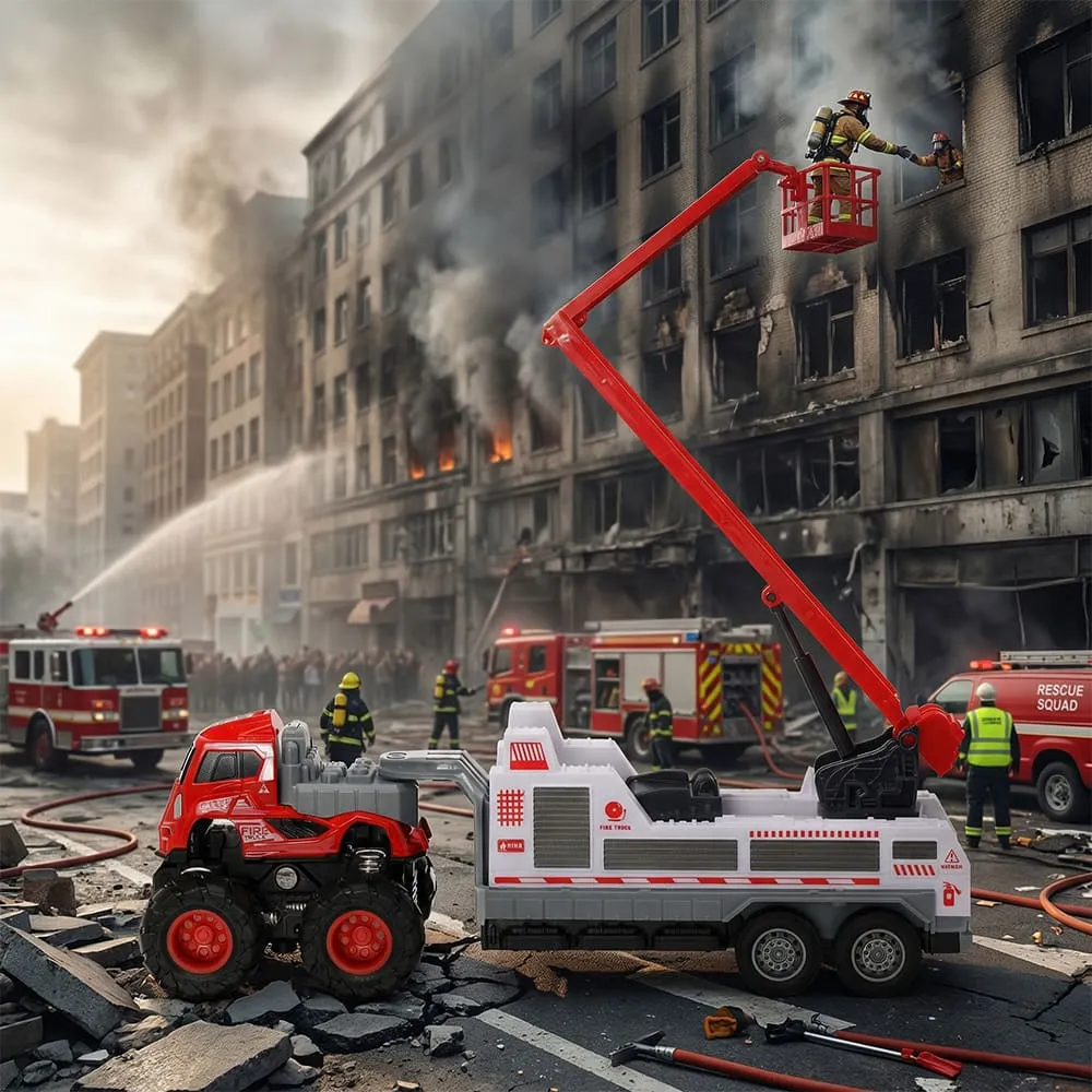 die cast musical trailer truck