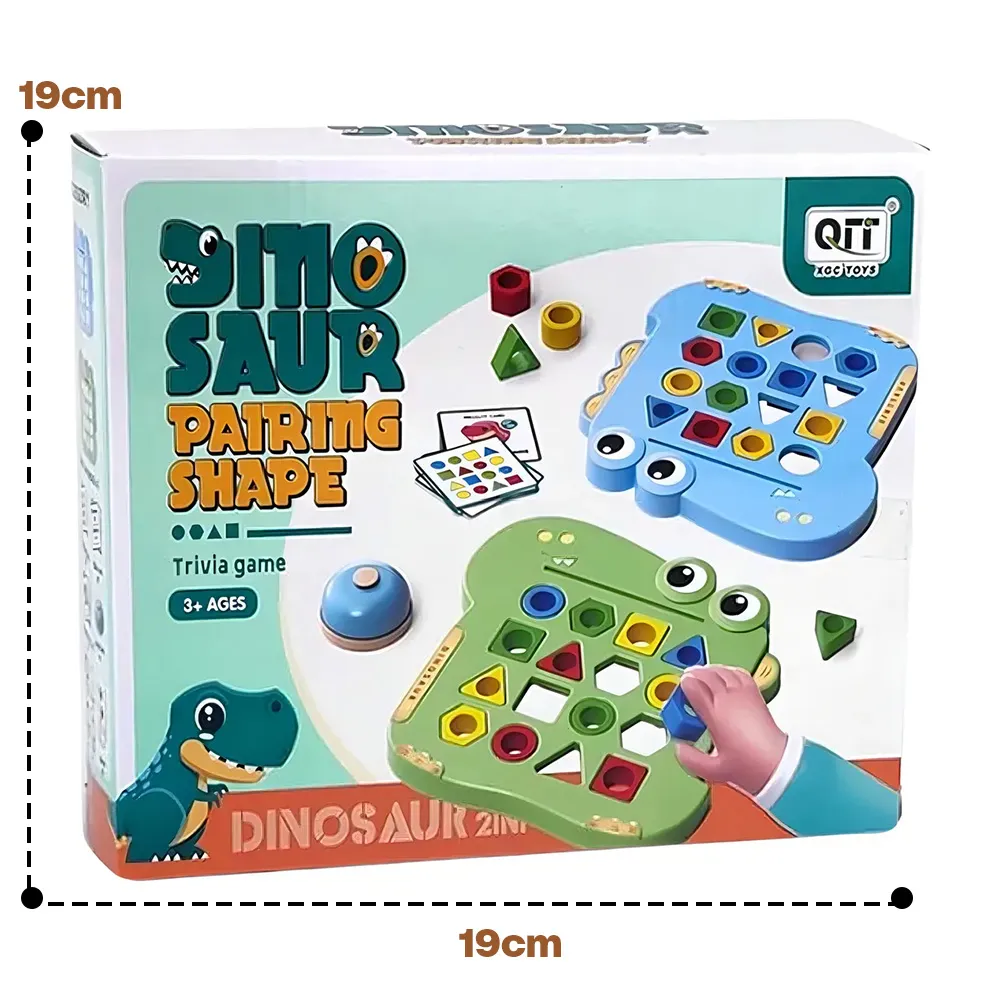 dinosaur pairing shape