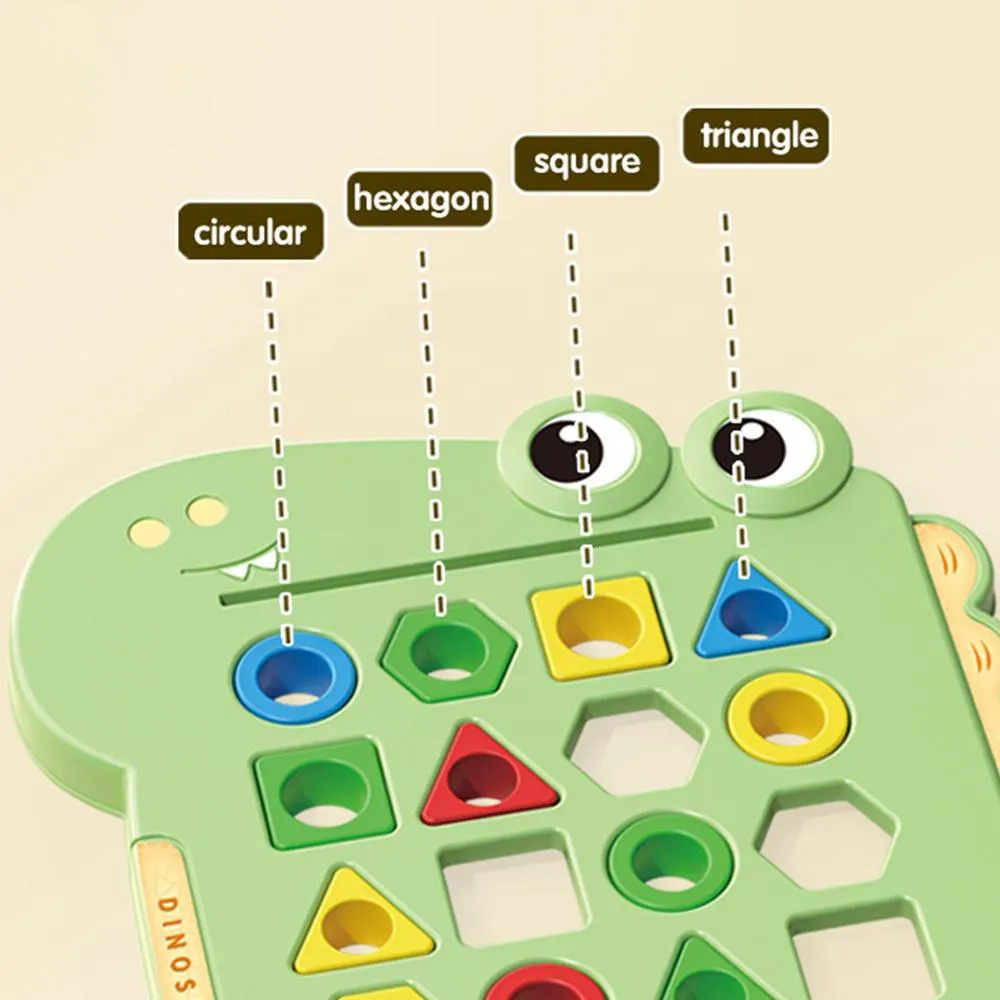dinosaur pairing shape