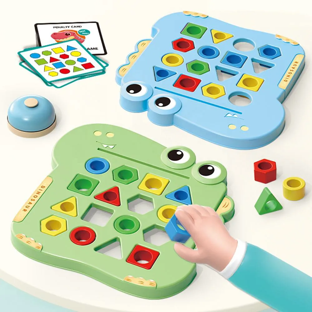 dinosaur pairing shape