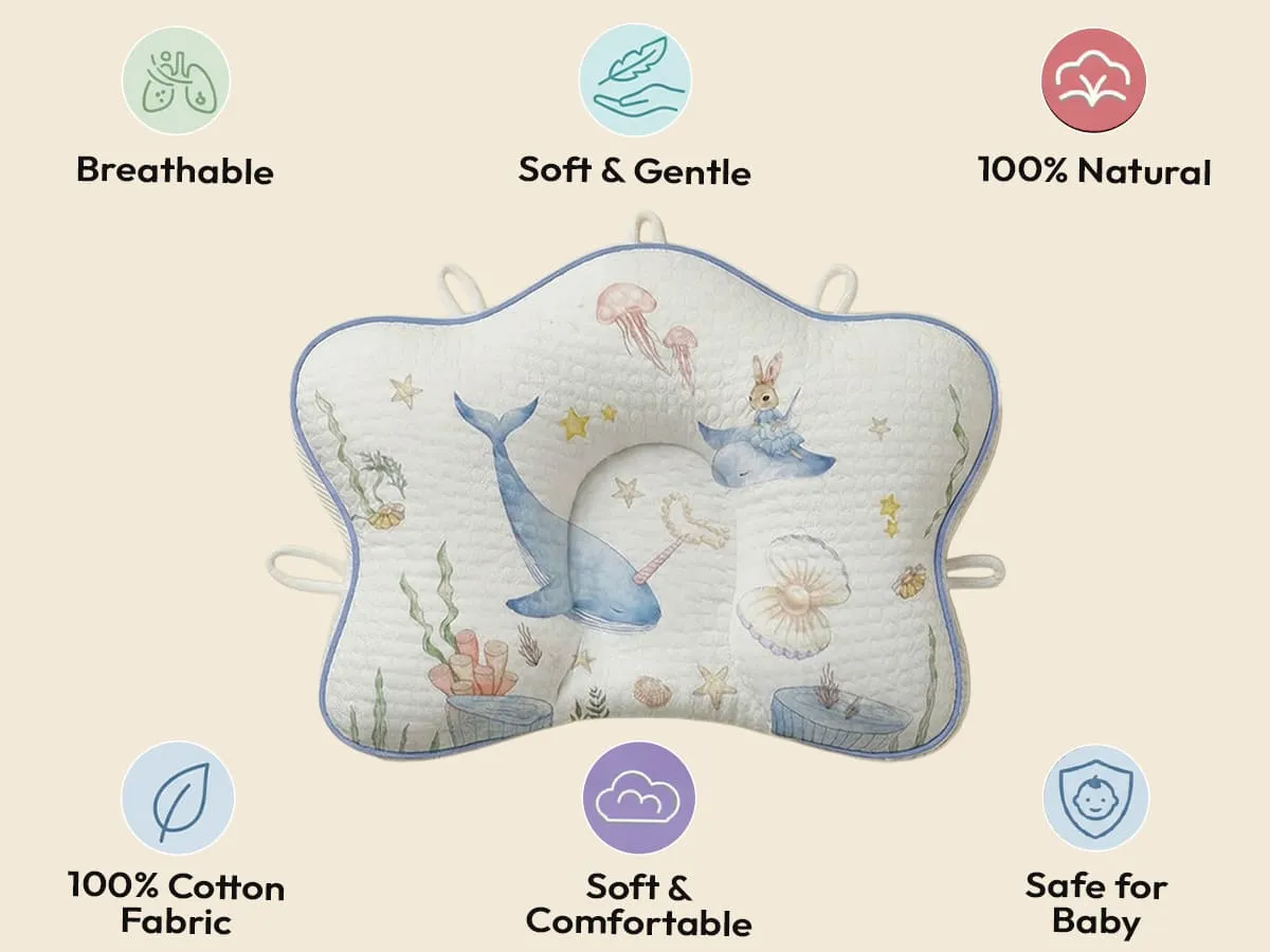 Starfish Baby Pillow