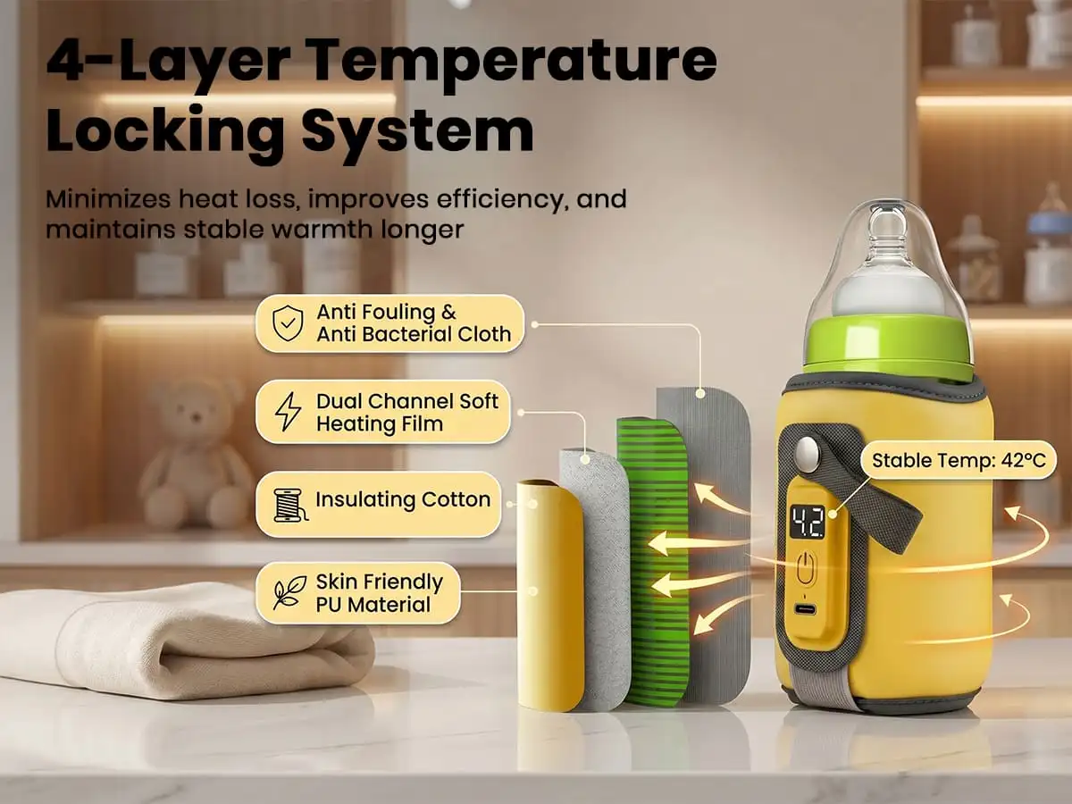 rechargeable feeding bottle warmer