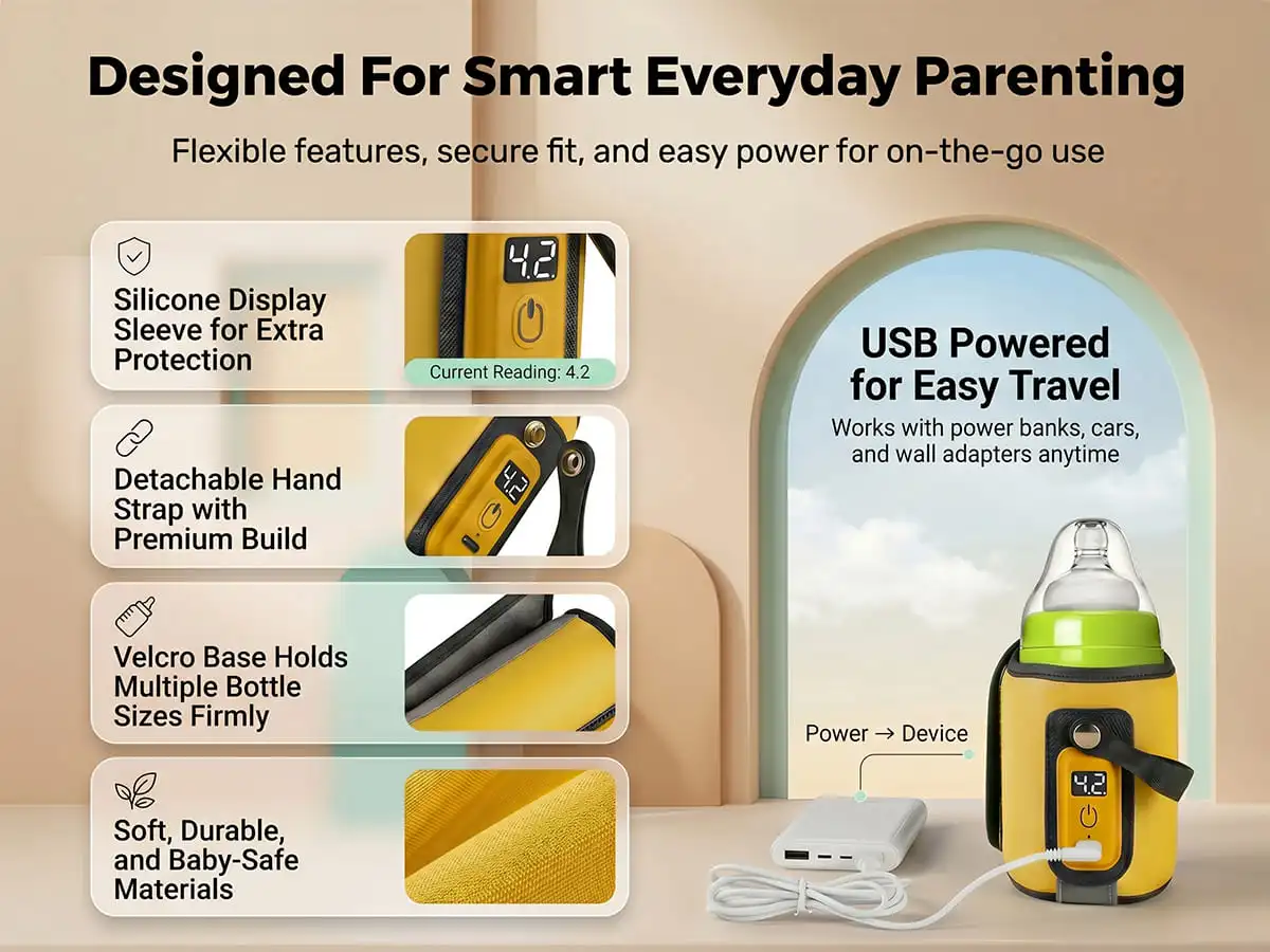 rechargeable feeding bottle warmer