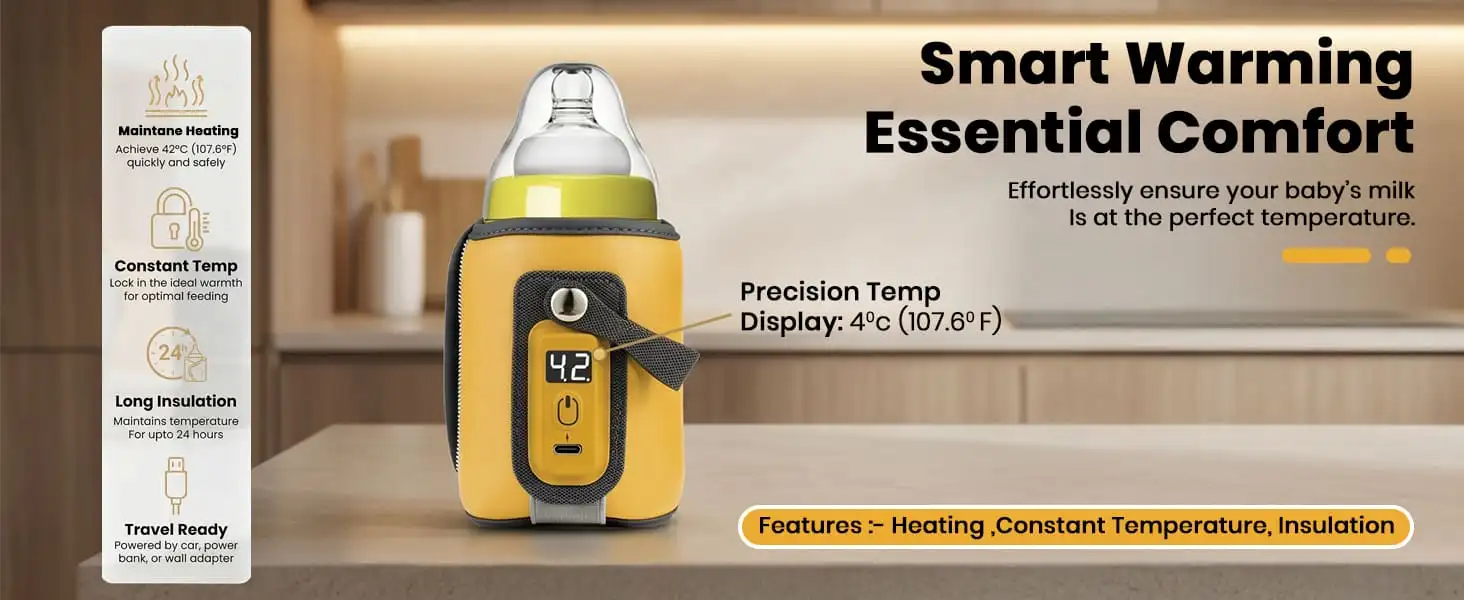 rechargeable feeding bottle warmer