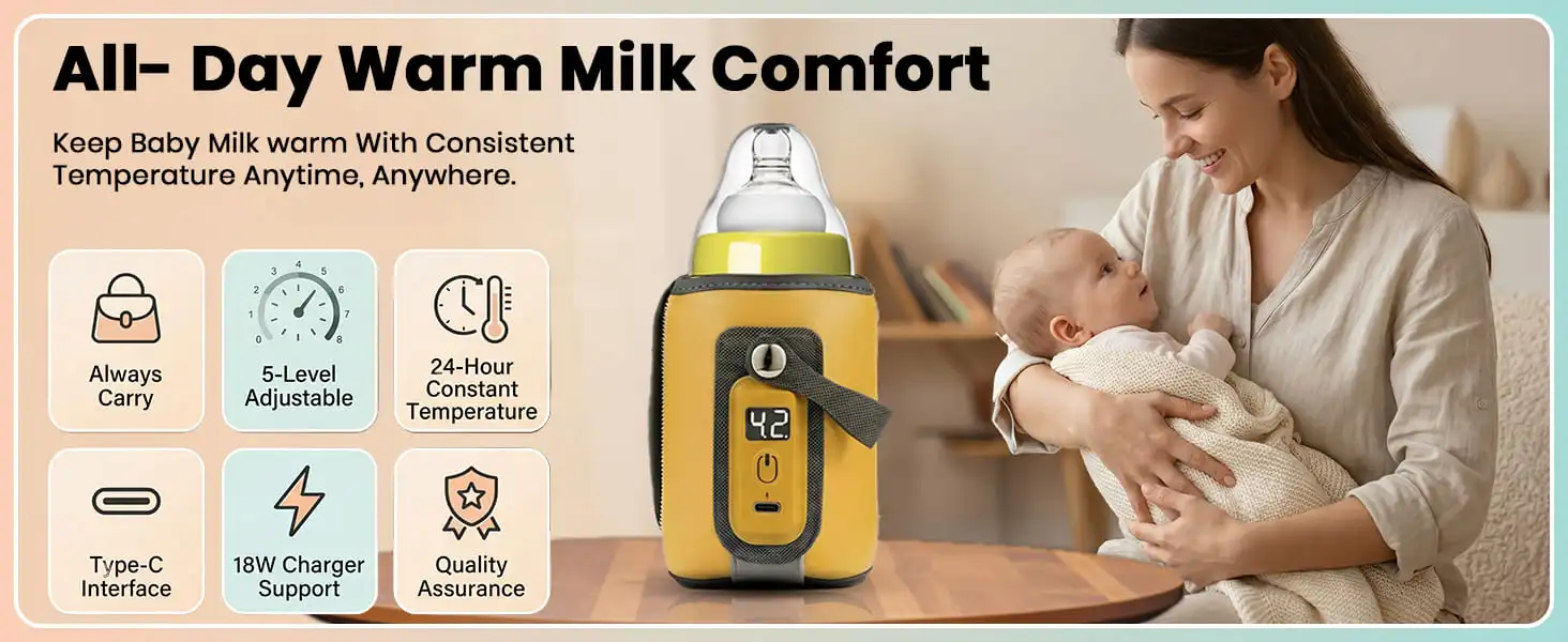 rechargeable feeding bottle warmer