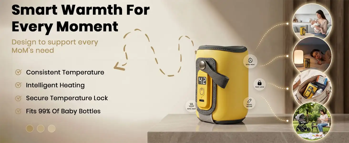rechargeable feeding bottle warmer