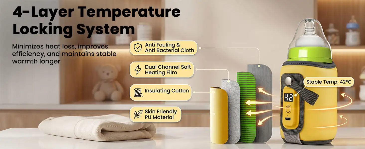 rechargeable feeding bottle warmer