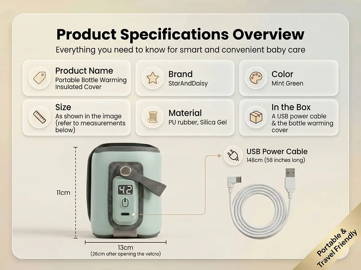 rechargeable feeding bottle warmer- basic blue rechargeable feeding bottle warmer- basic blue