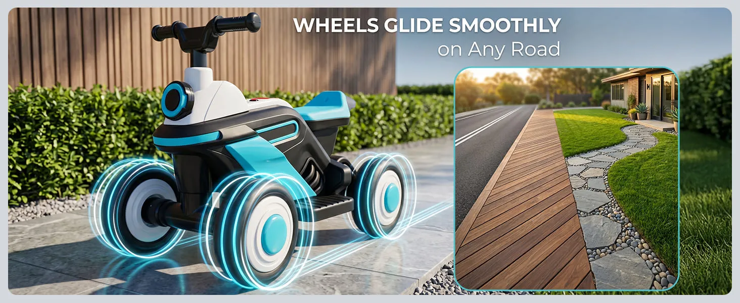 Electric ATV Ride-on Toy Car Bike for Kids