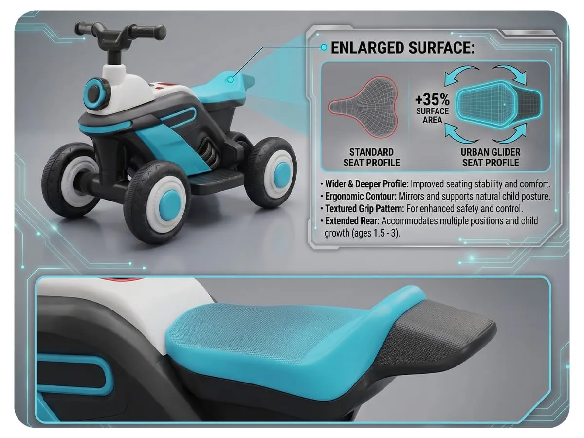 Electric ATV Ride-on Toy Car Bike for Kids
