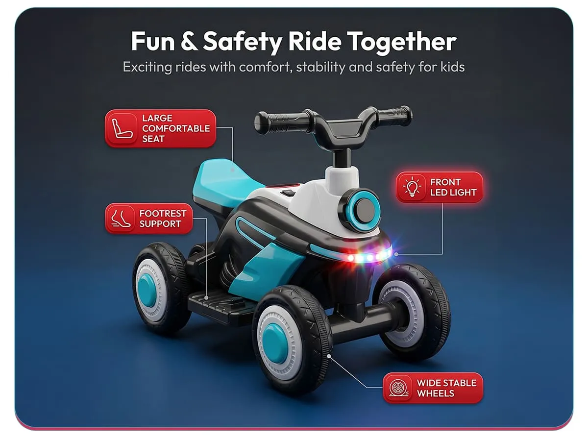 Electric ATV Ride-on Toy Car Bike for Kids