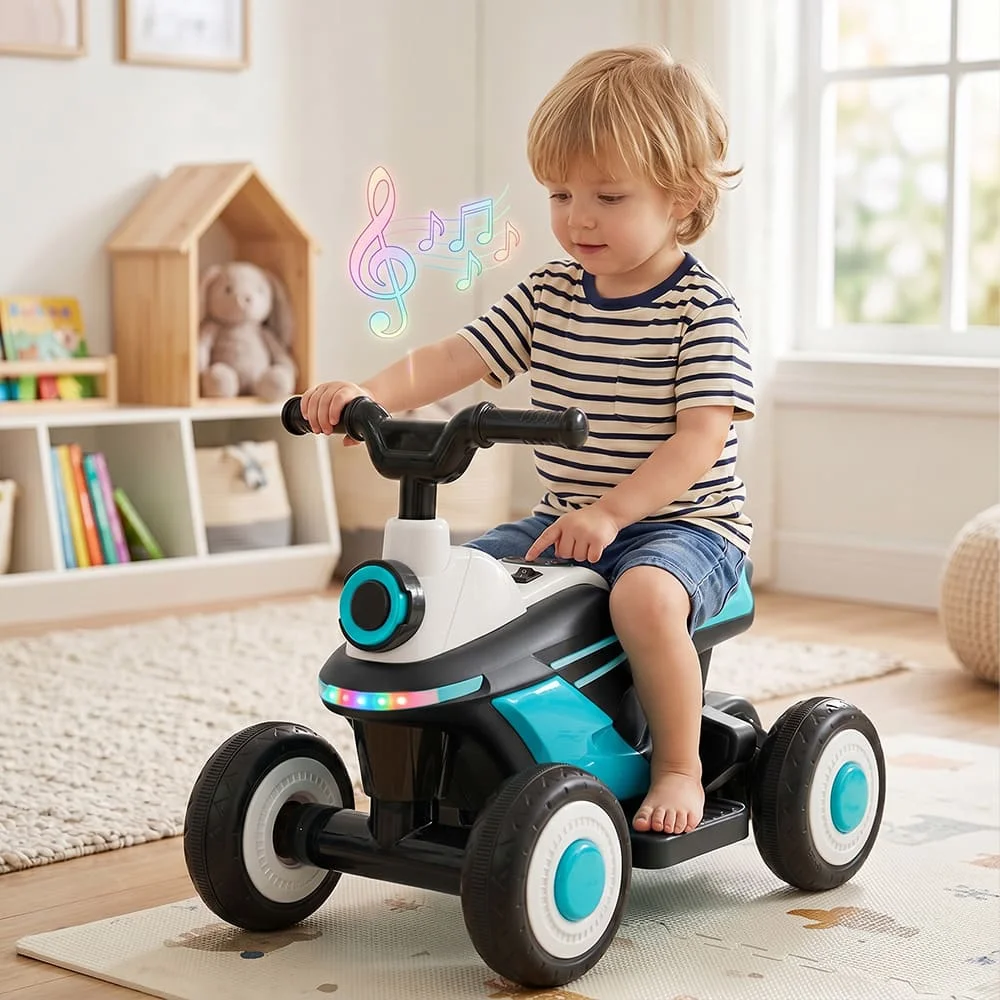 Electric ATV Ride-on Toy for Kids Blue