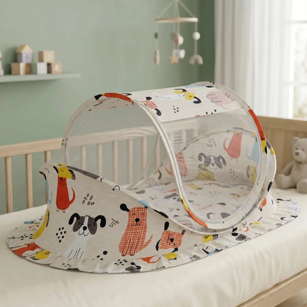 Sleeping Pod dog Print