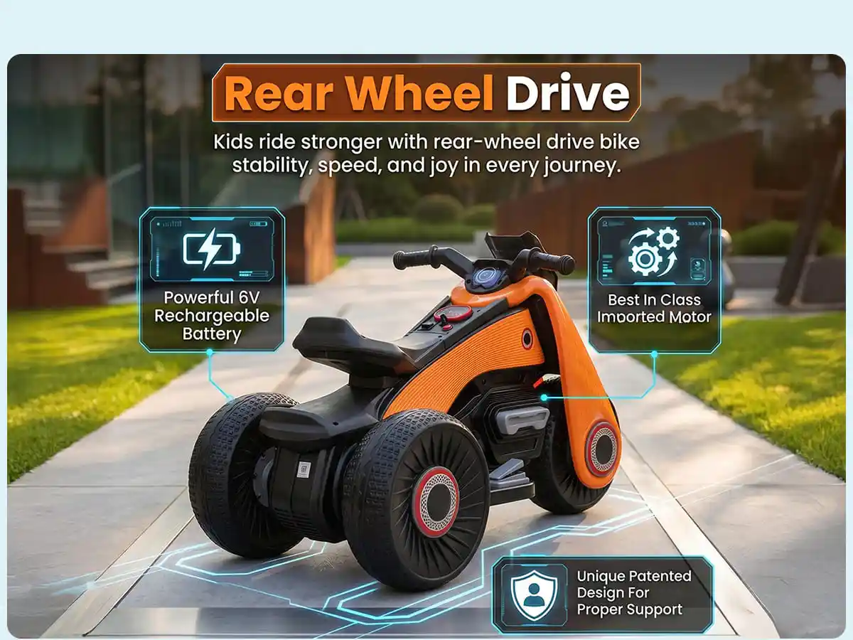 StarAndDaisy zuno electric bike Orange