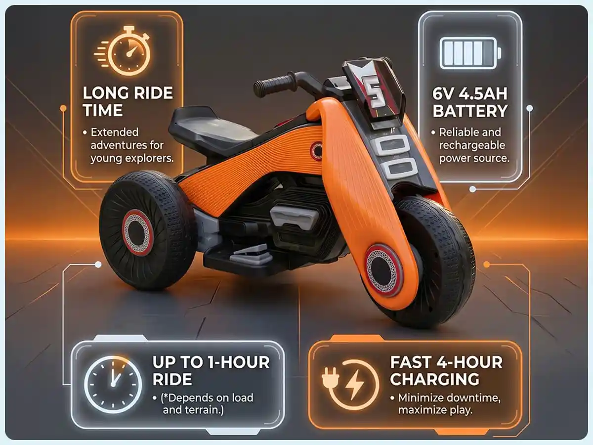 StarAndDaisy zuno electric bike Orange