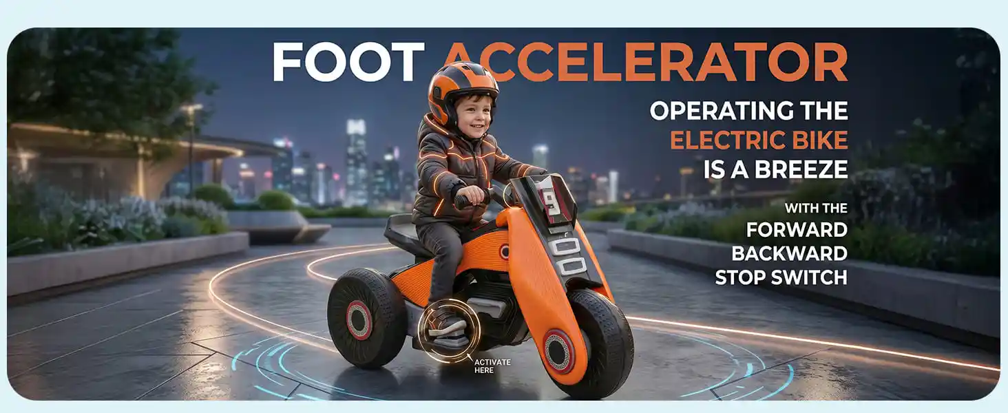 StarAndDaisy zuno electric bike Orange