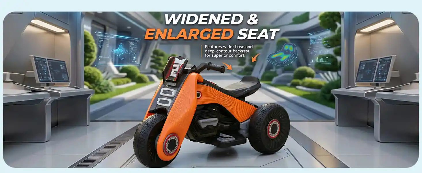 StarAndDaisy zuno electric bike Orange