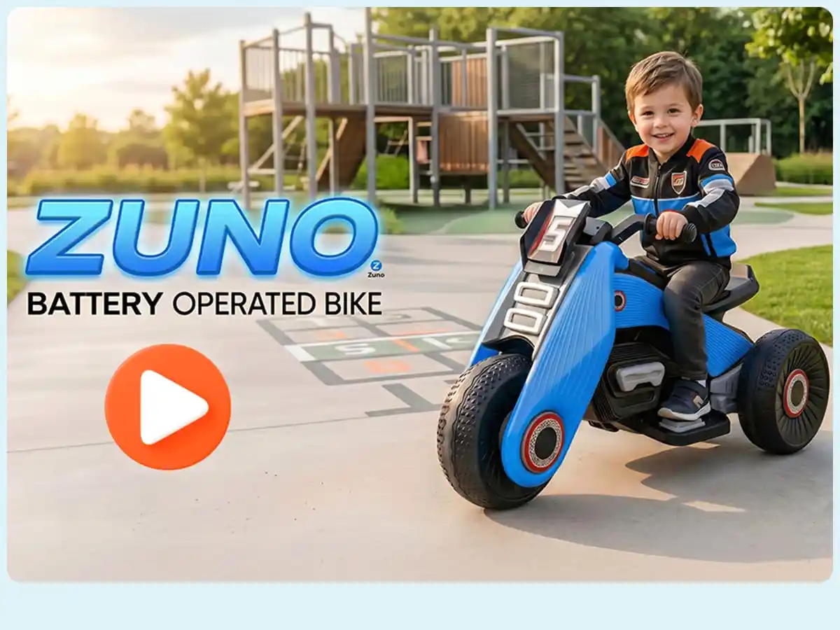 StarAndDaisy zuno electric bike blue