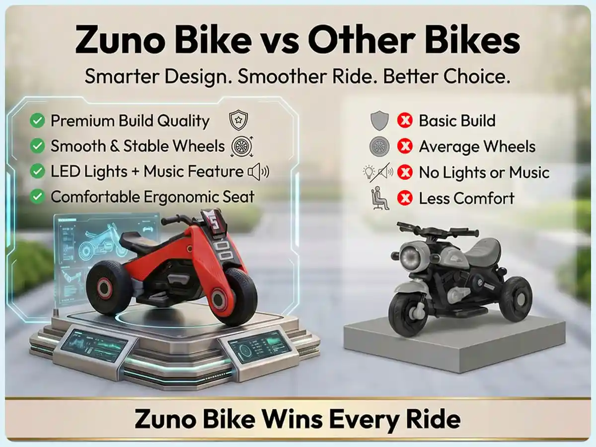 StarAndDaisy zuno electric bike red