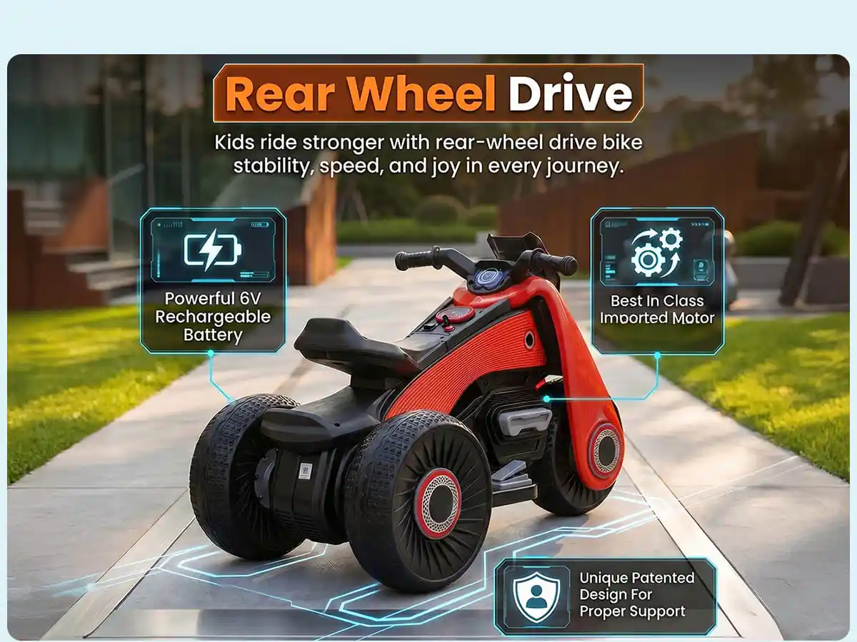 StarAndDaisy zuno electric bike red