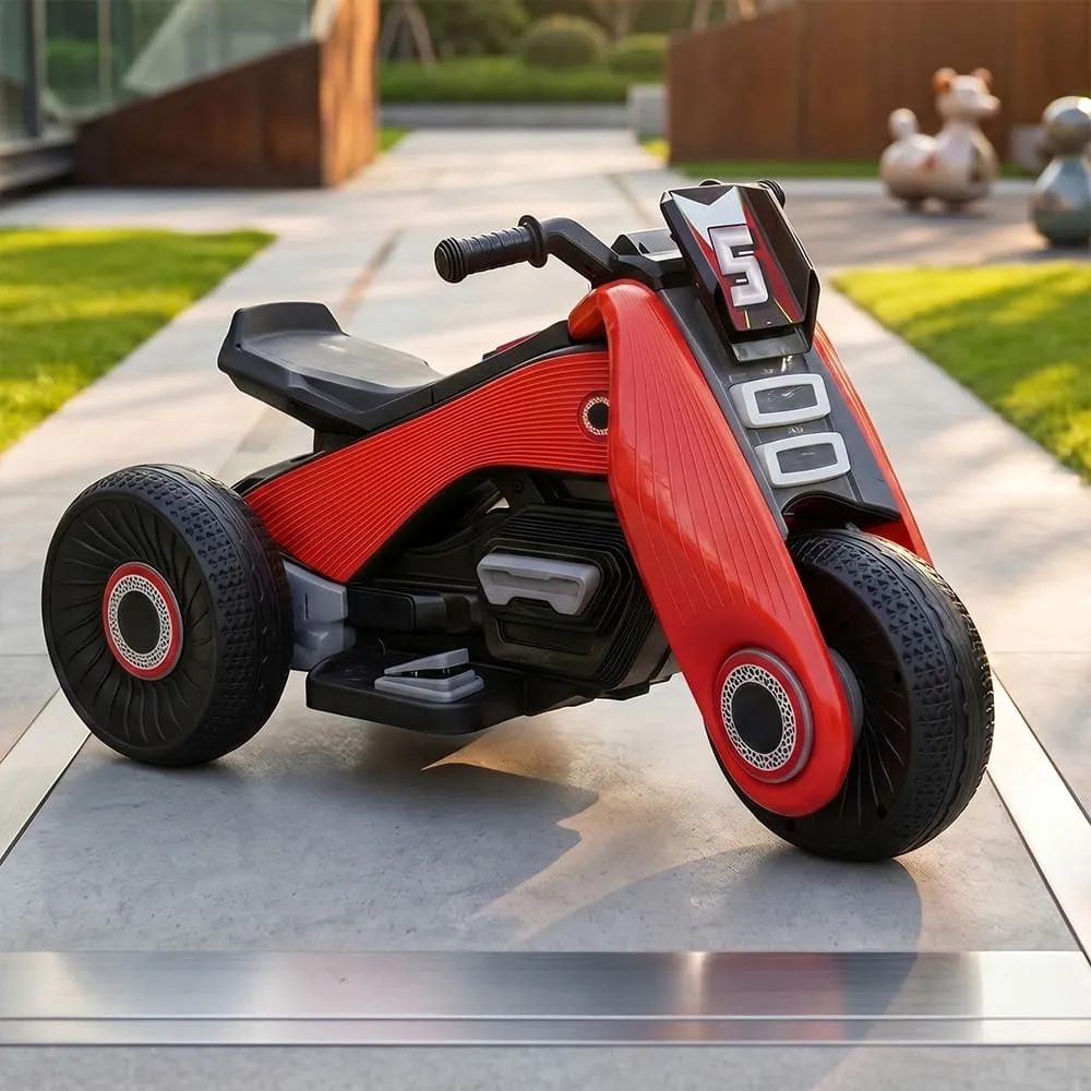 Zuno ride on electric bike for kids red