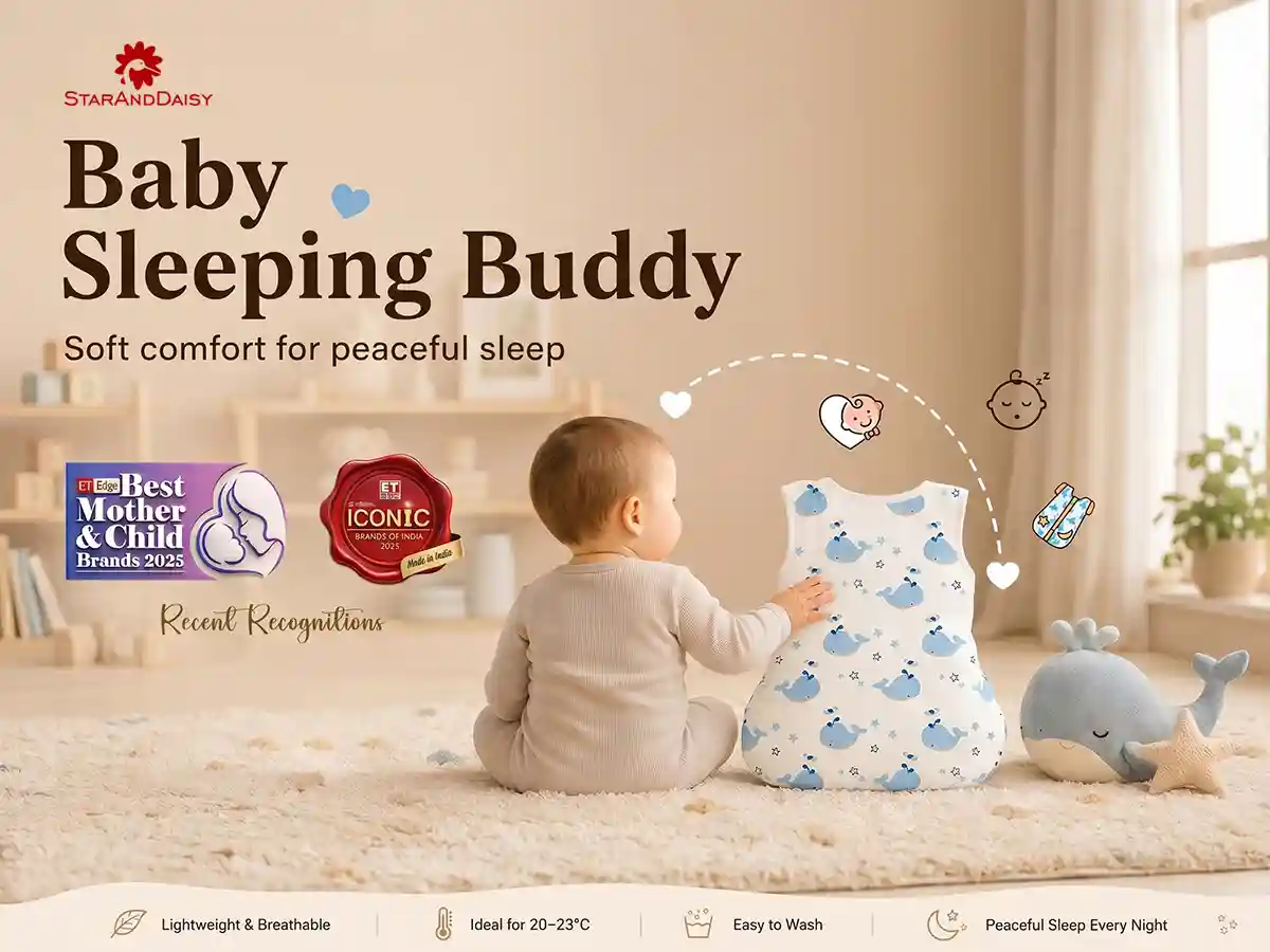 baby sleeping sack - Dolphin print