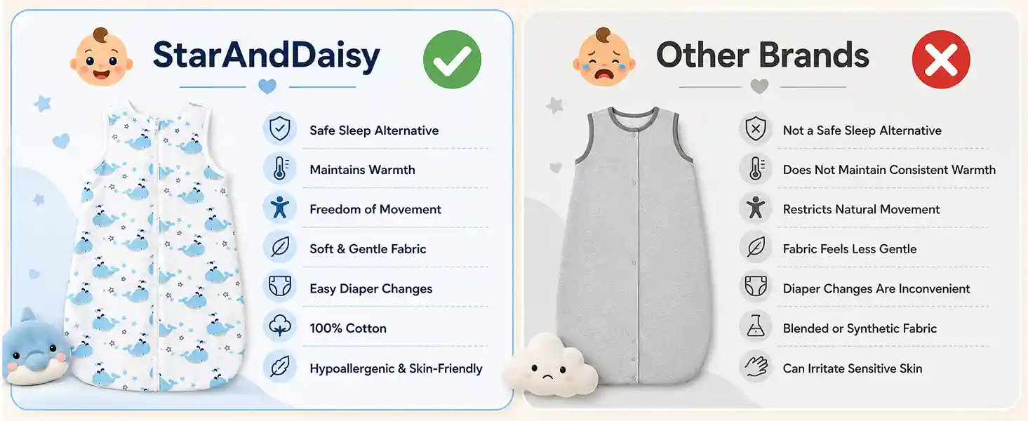baby sleeping sack - Dolphin print