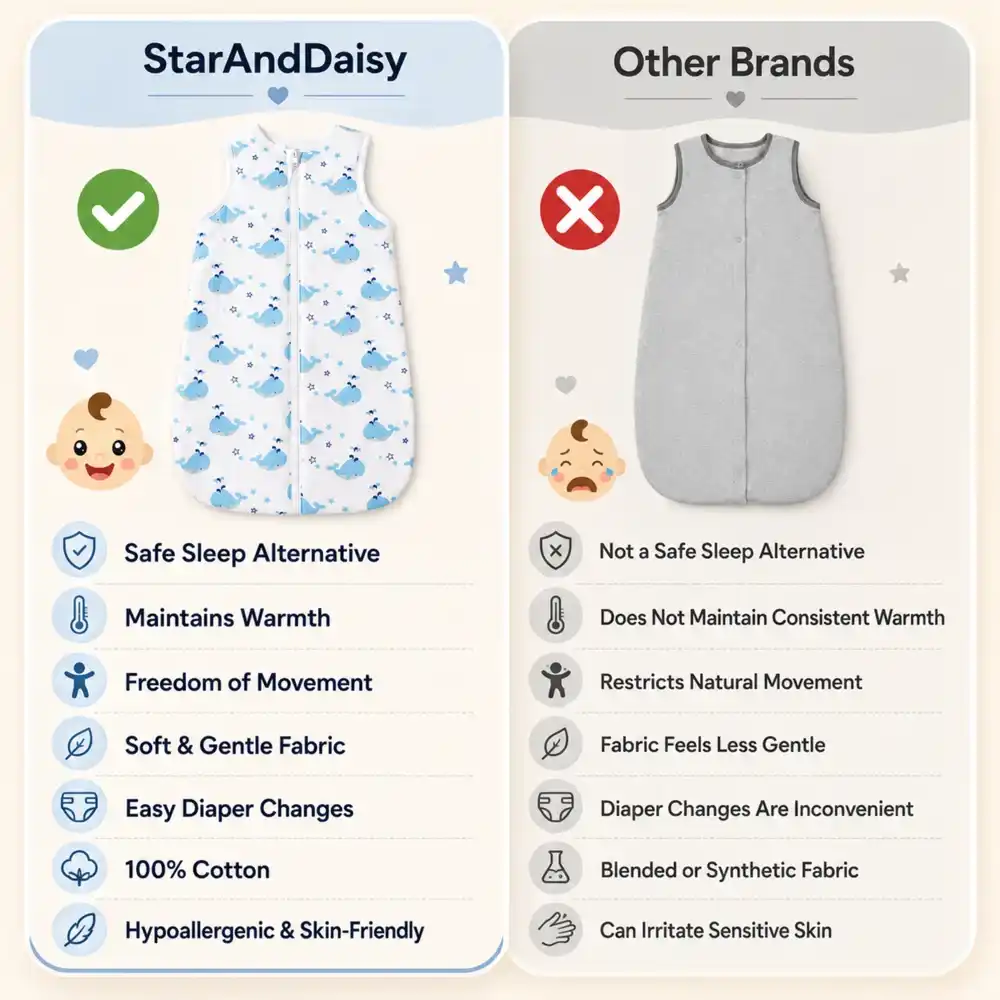 baby sleeping sack- Dolphin print