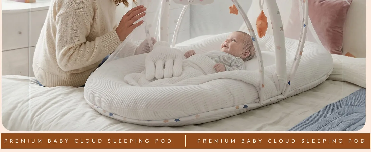 Cloud Sleeping Pod with Mosquito Net