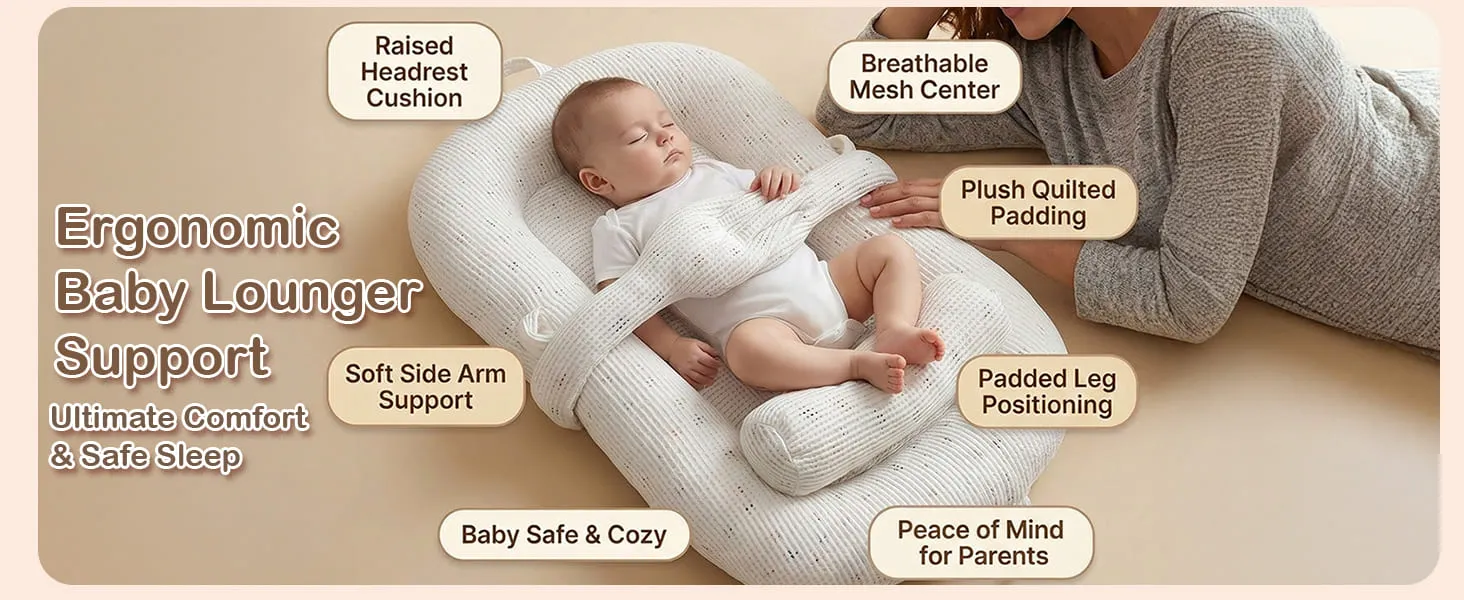 Cloud Sleeping Pod with Mosquito Net