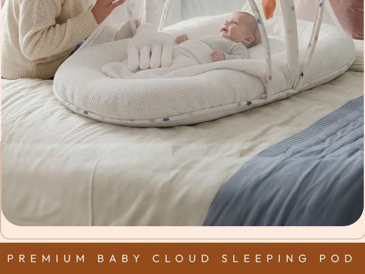 Cloud Sleeping Pod with Mosquito Net
