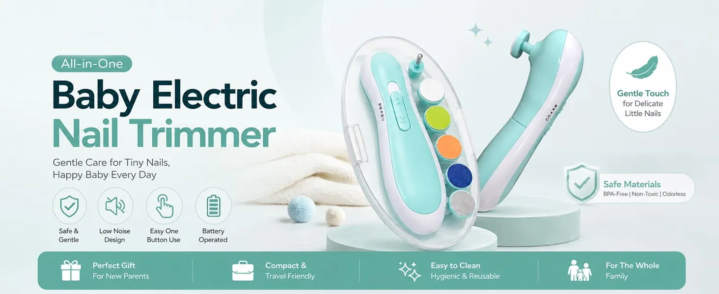 Baby Electric Nail Trimmer
