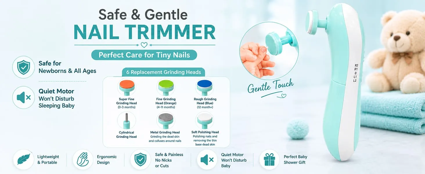 Baby Electric Nail Trimmer