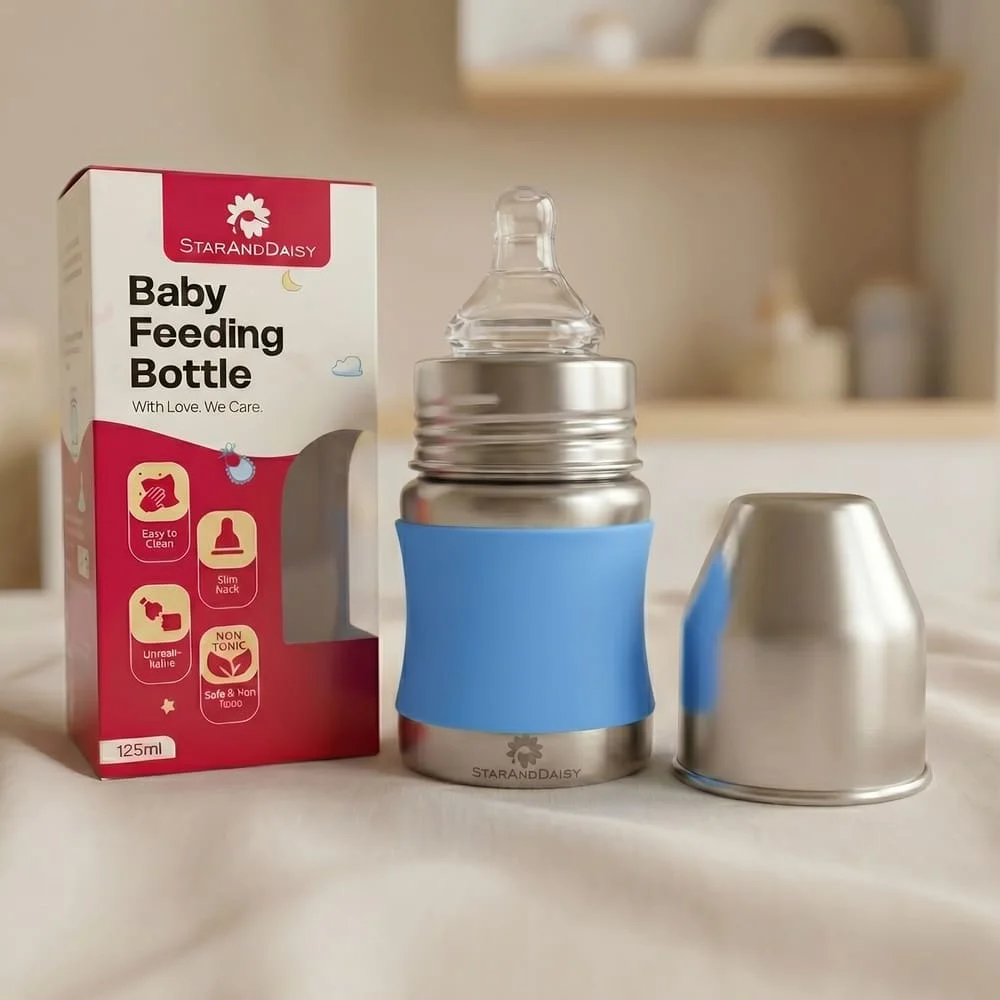 feeding bottle blue 125