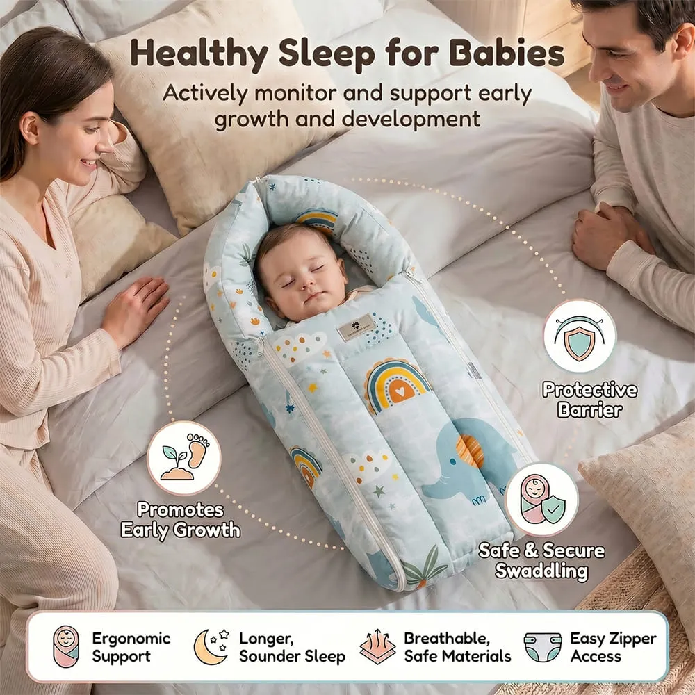 healthy sleep for babies baby sleeping bag Elephant print
