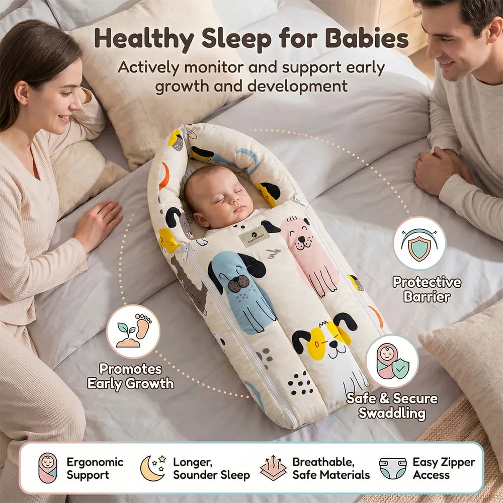 healthy sleep for babies baby sleeping bag dog print