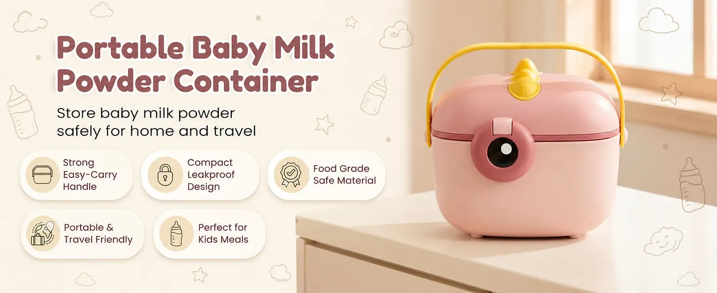 Baby Formula Milk Powder Storage Container
