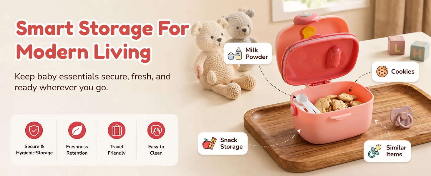 Baby Formula Milk Powder Storage Container