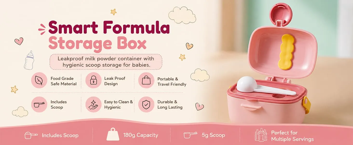 Baby Formula Milk Powder Storage Container