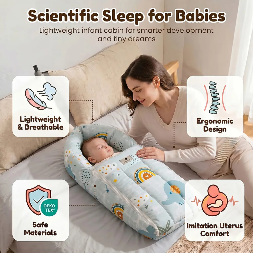 scientific sleep for babies baby sleeping bag Elephant print