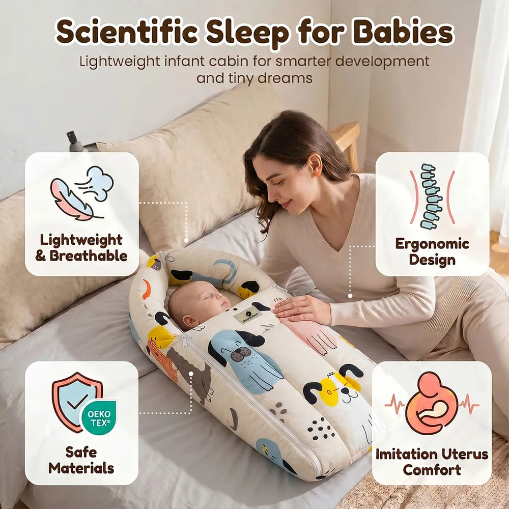 scientific sleep for babies baby sleeping bag dog print