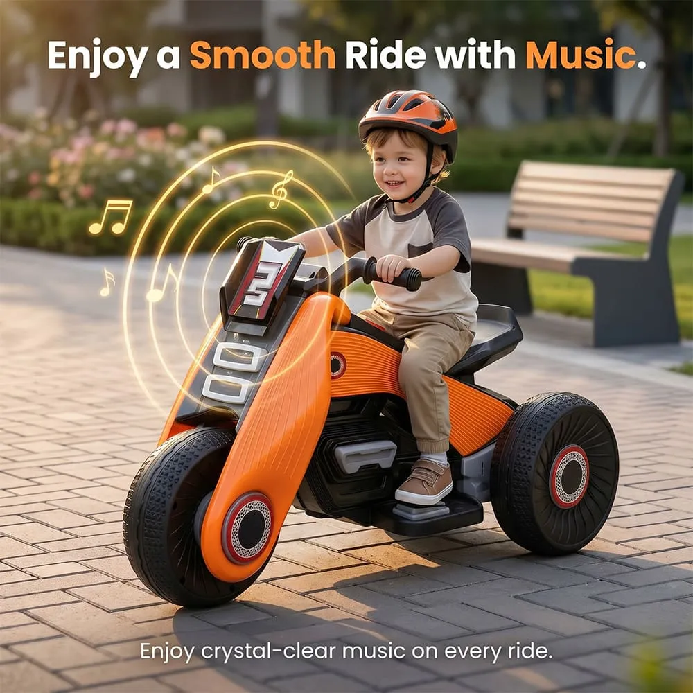 smooth rides Zuno Electric Bike orange for Kids