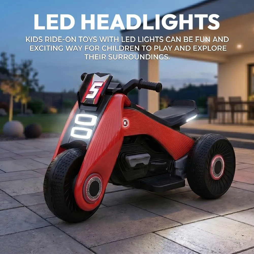 zuno electric bike led headlight red